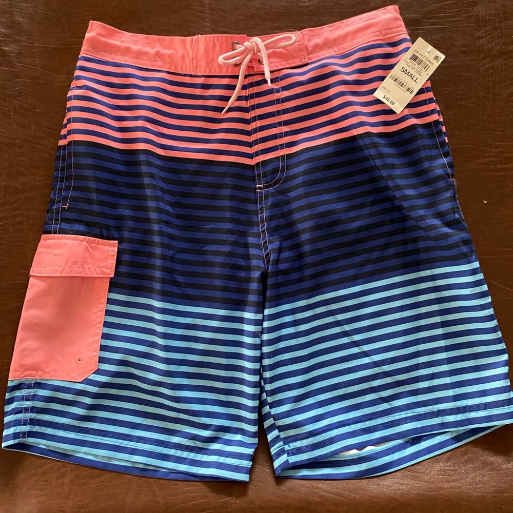 Striped Swim Shorts for Men